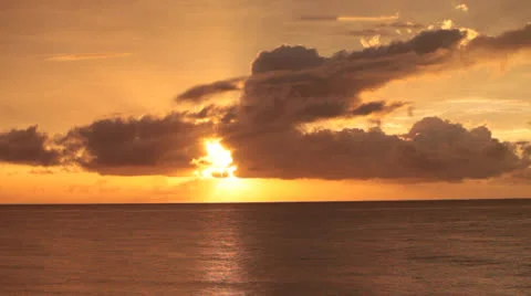 Sunset Time Lapse Stock Footage 22772562