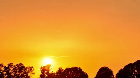 Sunset time lapse Stock Footage 22988612
