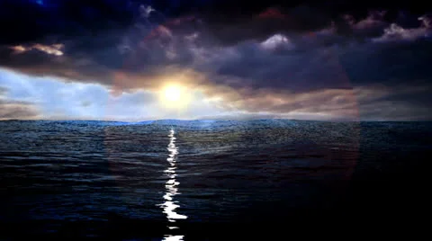 Sunset time lapse Stockbeeldmateriaal 24946675