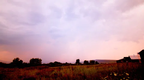 Sunset time lapse Stock Footage 27310563