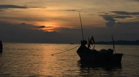 Sunset time lapse Stock Footage 33352919