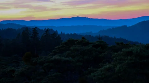 Sunset time lapse Stock Footage 36595787
