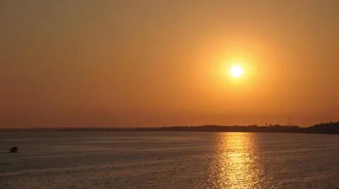 Sunset time-lapse Stock Footage 40924554