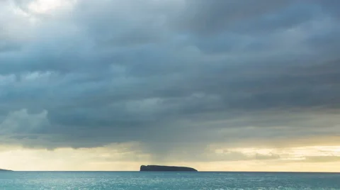 Sunset Time Lapse  Stock Footage 52423121