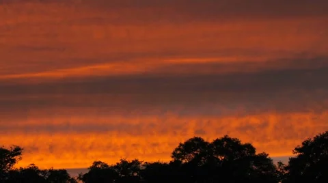 Sunset Time Lapse Stock Footage 54658667
