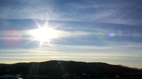 Sunset time lapse Stock Footage 62019465