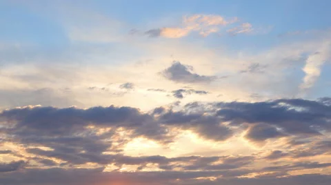 Sunset time lapse Video stock 66008200