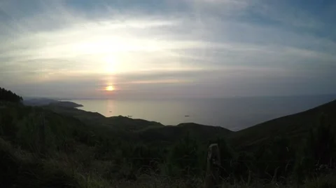 Sunset time lapse 動画素材 67351529