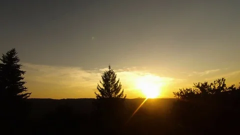 Sunset time lapse Stock Footage 79094623