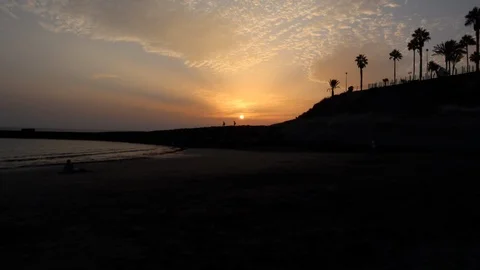Sunset  Time - Lapse Video stock 97085679