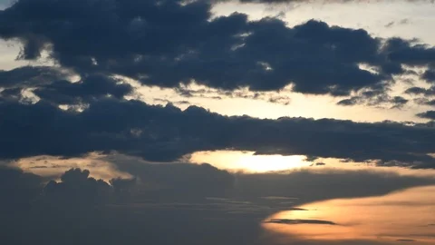 Sunset Time Lapse Stock Footage