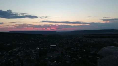 Sunset Time lapse Video stock 140880516