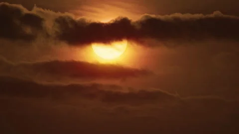 Sunset Time Lapse Stock Footage 144429046
