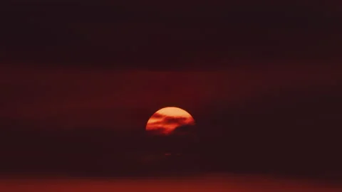 Sunset Time Lapse Stock Footage 154665415