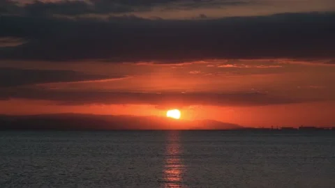 Sunset time lapse Stock Footage 171889090