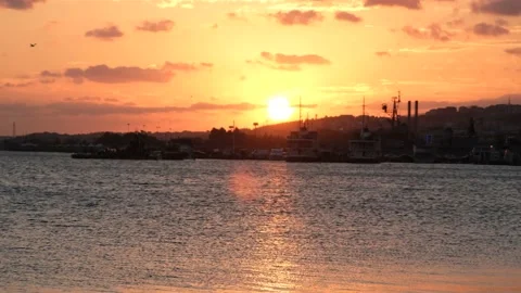 Sunset time lapse Stock Footage 195519253