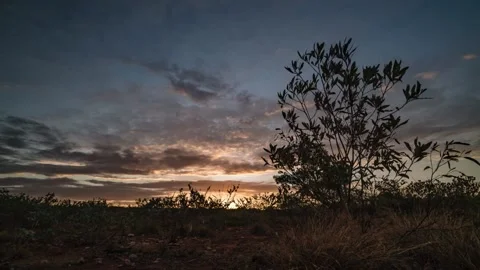 Sunset Time Lapse Stock Footage 211804519