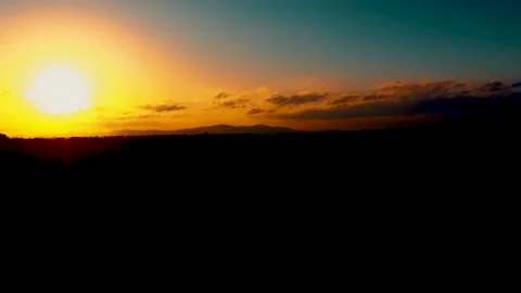 Sunset time-lapse Stock Footage 222338739
