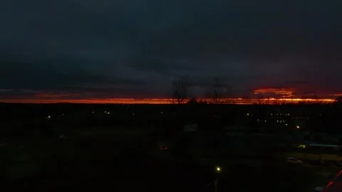 Sunset time lapse Video stock 250992837