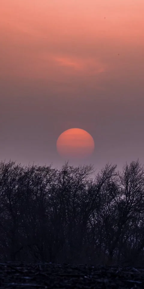 Sunset time lapse Stock Footage 293156750