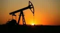 Sunset Time Lapse of Fossil Fuel Energy Pumpjack Gas Pumping Work Old Oil Pump HD Footage