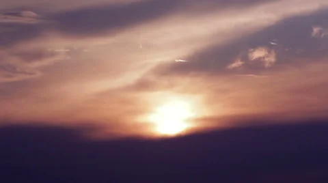 Sunset Time Lapse HD Stock Footage 41573221