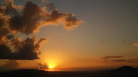 Sunset time lapse in Israel Vídeo Stock 57378113