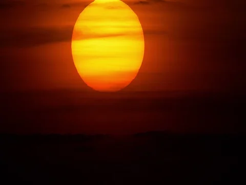 Sunset Time Lapse, shot in Atlanta, GA. Stock Footage 74969710