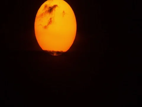 Sunset Time Lapse, shot in Atlanta, GA. Stock Footage 75065606