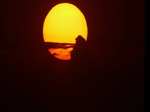 Sunset Time Lapse, shot in Atlanta, GA. 動画素材 75065832
