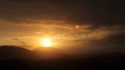 Sunset Time-Lapse (Sunrise) Video stock 37654626