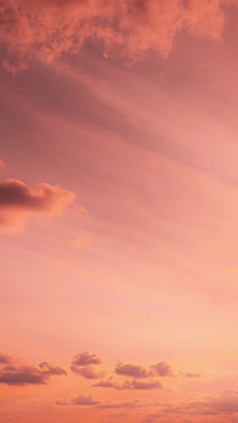 Sunset Time Lapse Time-lapse In Yellow, Orange Colors. Sunrays In Dramatic Stock Footage 341375207
