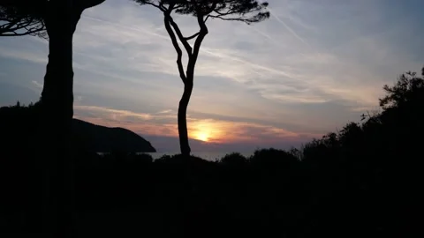 Sunset Time-lapse in Tuscany 動画素材 164302177