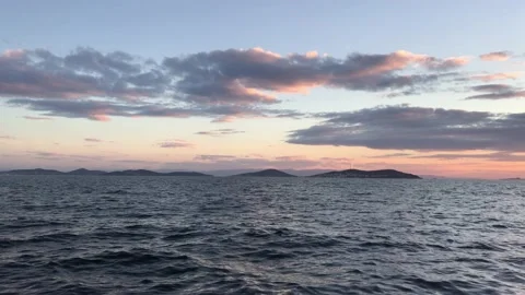 Sunset time-lapse video Stock Footage 145911306