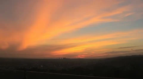 Sunset:  Time Lapse Winter Solstice Stock Footage 15875499