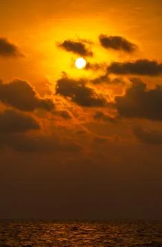 Sunset time Stock Photos