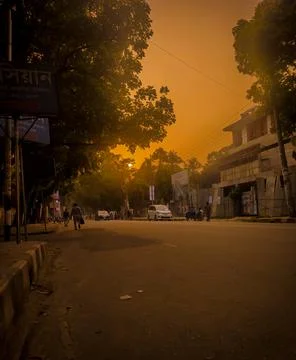 Sunset time Stock-Fotos