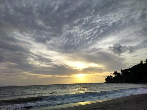 Sunset time Stock Photos