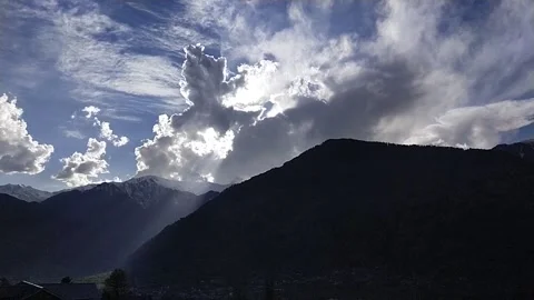 Sunset time slowmotion Video stock 238741816