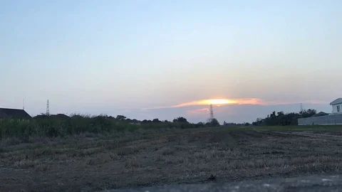 Sunset timelape 스톡 동영상 73345980