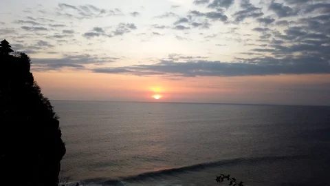 Sunset Timelaps in Bali Indonesia 스톡 동영상 125904239
