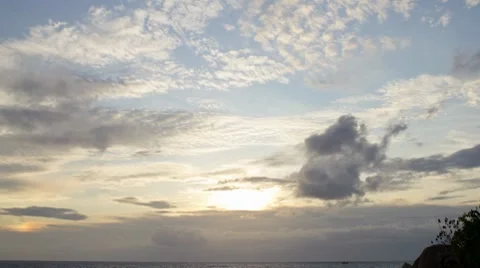 Sunset Timelapse 01 Stock Footage 8788162