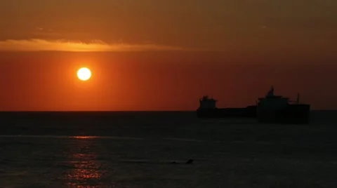 Sunset timelapse 03 Stock Footage 20606361