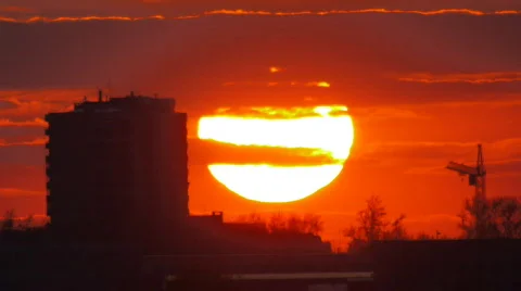 Sunset timelapse 11 Stock Footage 720756