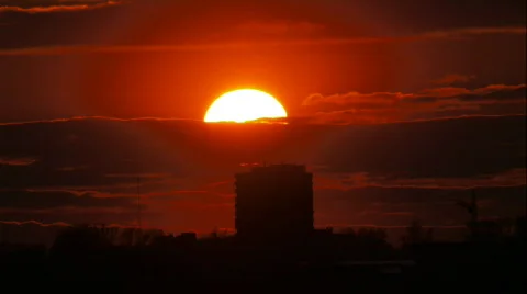 Sunset timelapse 12 Stock Footage 720760