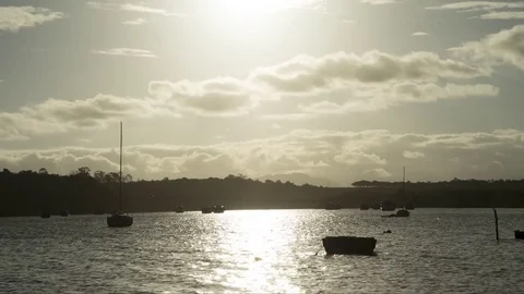 Sunset Timelapse 4k Stock Footage 85455332