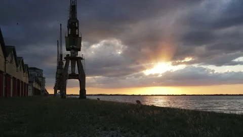 Sunset Timelapse 4K Stock Footage 141131001