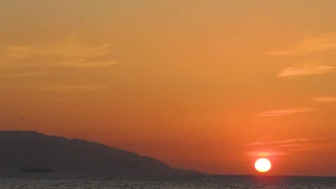 Sunset timelapse in Algiers Stock Footage