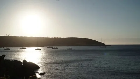 Sunset Timelapse (Beach) Stock Footage 81257825