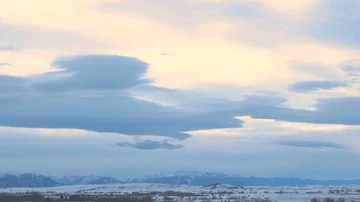 Sunset Timelapse of the Beartooth Mountains in Montana Video stock 86091447